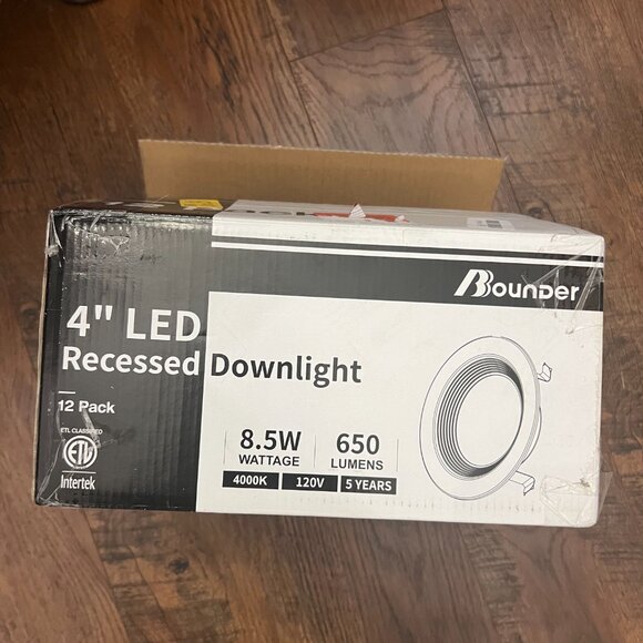 12 Pack 4" LED Recessed Lights - Picture 9 of 9